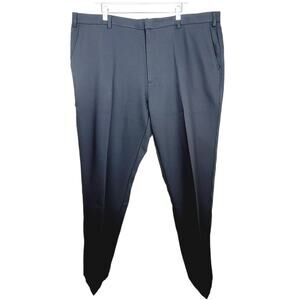 4/$20 -NWOT OOBĒ Gray Flat Front Straight Leg Dress Pants #OB3022 Size W44 L32